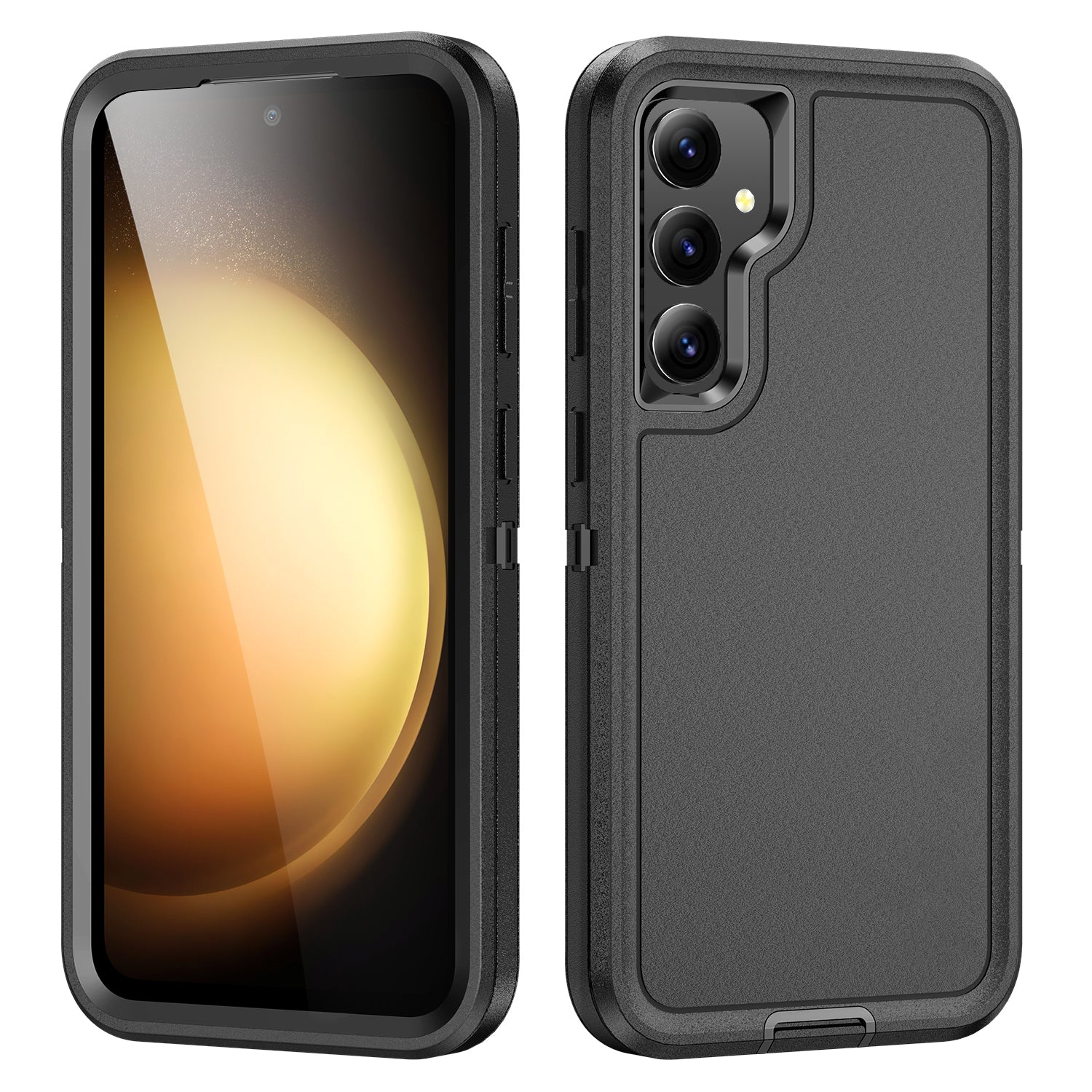 For Samsung Galaxy S23 FE Case PC+TPU+PC Drop-proof Protective Phone Cover For Samsung Galaxy S23 FE Case PC+TPU+PC Drop-proof Protective Phone Cover